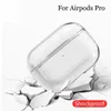 프로 헤드폰 액세서리 용 Apple Airpod 용 충격 방지 보호 커버 3 Gen Bluetooth 헤드셋 PC Hard Shell Earphones Protecter Case