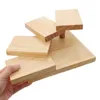Servis uppsättningar roterande sushi tallrik steg trappa magsnack container aptitretare brädet trä praktiska rätter tallrik