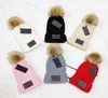 Designer Frauen Winter Beanie Pompom Dicke Warme Mütze Für Weiche Stretch Kabel Samt Herbst Gestrickte Pompoms Design Beanies Hüte Patchw8597119