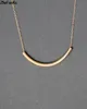 Women Tiny Necklace Street Beat The Simple Gold Chain Necklace Jewelry Dainty Female3357907