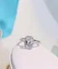 TSHOU34 925 anelli in argento sterling di cristallo per l'accessorio di gioielli di fidanzamento di nozze bel regalo 2010262110807