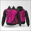 Hoodies للرجال 2024 SPRING Spring Sports سترة كبيرة اللياقة البدنية ثلاثية الأبعاد طباعة رقمية سحاب زوجين