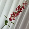 装飾的な花人工絹の花ベルカンパニュラウェディングバレンタインソフトDIYホームエルデコレーションアクセサリー美学室の装飾