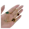 Ван Клеф дизайнерский браслет женщин оригинальный качественный очарование браслетов цветочные браслеты стерлингового серебряного розового золота бабочка