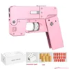 Gun Toys Life Card Metal Folding Soft Toy Foam Spray Action Air Childrens Birthday Gift 230701 Drop Delivery Dhxfl