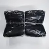 100 unids Bolsas de organza con cordón negro Bolsa de embalaje de joyería Bolsa de regalo para fiesta de boda Caja de cumpleaños 231225