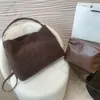 sac en fourrelle en flanelle concepteur en velours sacs fourre-tout avec petit portefeuille luxurys sacs à main