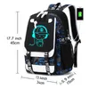 Luminous Large Capacity Backpack With USB Data Cable For Students Suitable For Both Men And Women 231222