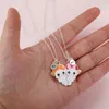 Pendant Necklaces 2pcs/set Cute Mini Sushi For Girls Kids Child Friendship BFF Friend Children Jewelry Gift