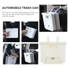 Interior Accessories Garbage Can Hanging Car Automobile Inside The Trash Vehicle Dustbin Pp Wastebasket