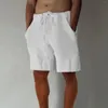 Pantaloni da uomo maschio estate casual solido pantalone corto pantalone grande pantaloncini di moda tascabile