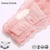 2PCS M-XL Women Lace Thong G-string Panties Sexy Floral Underwear Transparent Women's Panties Female Underpants Lingerie 231225