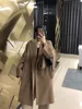 Baiocco MAX 80% Camel Hair 20% Sheep Hair Coat Women's Medium Classic Double Row Button Coat 231225