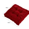 Tatami coussin oreiller de sol épais coussin de siège 40x40 cm doux chaise sièges sur oreillers décoratifs canapé canapé 231225