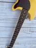 Guitare électrique Standard, jaune TV, jaune crème, accordeur rétro blanc crème brillant, disponible, paquet éclair