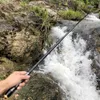 Båtfiskespöar Ghotda Ultralight Super Hard 3.6/4.5/5.4/6.3/7.2 Meter Stream Hand Pole Carbon Fiber Casting Telescopic Fishe Posts Fish Tacklel231223