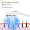 CKEYIN USB uppladdningsbar ljus Potherapy Head Massager Vibration Scam Comb Oil Control Smooth Hair Growth Brush 231225