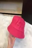 Woolen Bucket Hats Couples Unisex Designer Rose Red Hat Luxury Fashion Mens Cap Women Caps Casquette Men Beanie womens Beanies D217579732