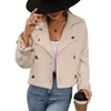 Giacche da donna Donne Trench Coats British Style Vintage Zevity Volped Abbigliamento Zip Up Y2K Campo da abbigliamento