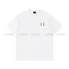 23SS Designer Letter Printed T-koszulka TEE Bluza Moda High Street krótkie rękawy Summer Casual T-shirt Mężczyzny Kobiety Załoga Sukienki na szyję