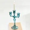 Candlers en verre coloré bougies