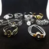 10PCs Mix assorted women's Ginger 18mm Snap Button Chunk charms plated Vintage cuff Bracelets Bangles214E