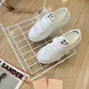 Designer Miui Miui canvas shoes low cut half drag women casual leather brand sneakers outdoor fashion sports daily life shoes