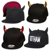 2017 Nowość nowość Gorras Snapbacks Hats Little Diabel Horns Uszy Hip Hop Baseball Hats Women Men Cap Cap Funny3110020