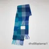 2024 fashion Europe latest autumn and winter multi color thickened Plaid women's scarf AC with extended shawl couple warm 0ZWJ