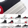 Designer Fashion klassieke canvas schoenen heren dames jaren 70 all star Sneakers ontwerper Co branded PLAY Love High Low conversitys casual Couples Amis hardloopschoenen