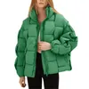Trench femminile 2023 inverno inverno corto parka donne spesse giacca casual trapunte calda business anorak