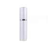 5ML Parfum Spray Flessen Mini Draagbare Hervulbare Parfum Verstuiver Zwart Goud Kleur Geurfles Mode Cosmetische Containers Voor Reizen