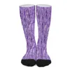 Women Socks Blue Tie Dye Winter Abstrict Print Stockings Kawaii زوجين جودة تصميم في الهواء الطلق مضاد للزلزال