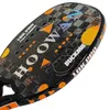 Hoowan Buckmie Beach Tennis Racket 18KカーボンファイバーT700フルカーボンフレームラフな表面ソフトエヴァフォームコア20mm 231225