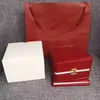 Spedizione gratuita Orologio rosso Scatola originale Documenti Borsa di carta Scatole regalo Borsa Orologio a palloncino Usa Scatole per orologi Custodie per borse Scatole misteriose Scatole di design Scatola per orologi Dhgate