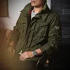 Men s M 65 Jacket Loose Armbands Double Collar Military Tactical Style Classic Male Outfits 231225