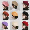 Laine bébé fille chapeau hiver automne enfants béret pour filles accessoires mode casquette infantile trucs 1 4Y 231225