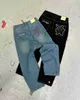 Jeans masculin y2k lettre masculine jeans imprimé jeans mode Hip-hop Trend hétéro Casual Lovers Lovers Street American Retro Pantals Ins Hot J231225