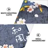 Maîtrise Bento Sac Mandkinchief Japonais Boîtes en emballage carré Classement Twisted Yarn Small Durable