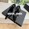 Black Pointy High Heels Women's Stilettos 2023 Ny high-end patentläder sexig singel Single Shoe French Gold Sandals Dress Shoes 7cm-9cm N01