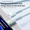 6A Type C Usb Cable Fast Charging 120W Pd Colorful Light Usb-C Data Cable for Samsung Huawei Xiaomi Android Fast Charger Cord Cable