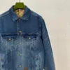 22SS lente parijs italië heren designer denim jassen Casual Street Fashion Zakken Warm Mannen Vrouwen Paar Uitloper gratis schip G1224