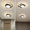 Luci a soffitto Lampada lampadina a LED moderna per soggiorno camera da letto casa da pranzo in alluminio illuminazione da lucentezza plafonnier