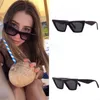 Womens Luxury Cat Eye Sunglasses Fashionable Color Frame Anti UV400 Glasses High Quality Polygonal Glasses Top of the line Original Packaging Box 41468