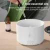 Humidifiers 360ML Multifunctional Volcano Diffuser Humidifier - Remote Control Colors - Ideal for Home or Office Use