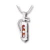 18KGP Fire Extinguisher Locket Cage Pendant Finding Can Hold Pearl Gem Beads Bracelet Charm Pendant Necklace Fitting220j