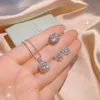 Shinig CZ Zirkonia Eenvoudig Vierkant Klassiek Designer Oorbellen Stud Koreaans Bling Diamant Kristal Hoogwaardige luxe oorbellen Oorbellen Oorringen Kettingen Feestsieraden