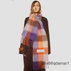 Schals Neue 2024 AC Winter für Frauen Schals Warme Wraps Dame Pashmina Reine Decke Kaschmir Schal Hals Stirnband Hijabs stola A-43ofn9dxn LKEV