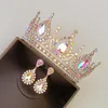 Hair Clips Styles Jóias de jóias de noiva AB ACESSÃO DE CRISTAL DE CRISTAL DE CRISTÓRIAS Acessórios de cabeça de casamento Tiara Tiara para mulheres