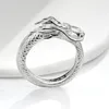 Cluster Rings 2024 Dragon Ring High-End Fashion Open pekfinger utsökta 925 Sterling Silver Jewelry Year Present For Women Kofsac